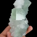 Natural Clean Green Fluorite,Rectangular Cube Mineral Specimen: FUJIAN (140*65*60mm) - image 4