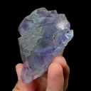 Natural Clean Purple Fluorite,Cube Mineral Specimen,High Quality Specimen:YAOGANGXIAN,China (68*48*40mm) - image 3