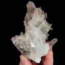 Natural Clear Quartz and Goethite, Mineral Specimen:Daye,Hubei (60*40*75MM) - image 4