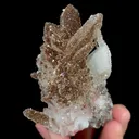 Natural Clear Quartz and Goethite, Mineral Specimen:Daye,Hubei (60*40*75MM) - image 2