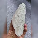 Natural Clear Quartz and Pyrite and Calcite Symbiosis comes from Hunan,China 60*95*40MM - image 3