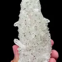 Natural Clear Quartz and Pyrite and Calcite Symbiosis comes from Hunan,China 60*95*40MM - image 4