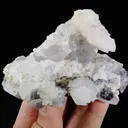 Natural Clear Quartz and Scheelite and Calcite Symbiosis comes from Yaogangxian,Hunan 90*45*65MM - image 3