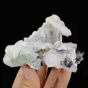 Natural Clear Quartz and Scheelite and Calcite Symbiosis comes from Yaogangxian,Hunan 90*45*65MM - image 1