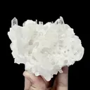 Natural Clear Quartz Cluster and Barite Mineral Specimen,High Quality Specimen,JINKOUHE,SICHUAN,CHINA(105*85*50mm) - image 4