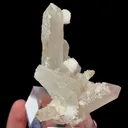 Natural Clear Quartz Cluster and Calcite, Mineral Specimen:Inner Mongolia,China (50*40*55MM) - image 2