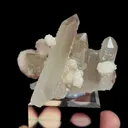 Natural Clear Quartz Cluster and Calcite, Mineral Specimen:Inner Mongolia,China (60*50*40MM) - image 4