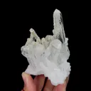 Natural Clear Quartz Cluster and Calcite, Mineral Specimen:Sichuan,China (55*70*55MM) - image 2