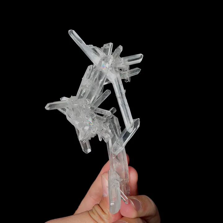 Natural Clear Quartz Cluster, Mineral Specimen: Inner Mongolia,China (70*115*50MM) - image 4