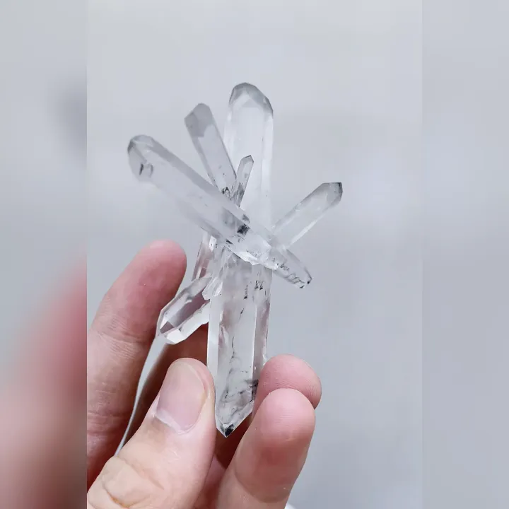 Natural Clear Quartz Cluster, Mineral Specimen: Inner Mongolia,China (90*70*25mm) - image 3