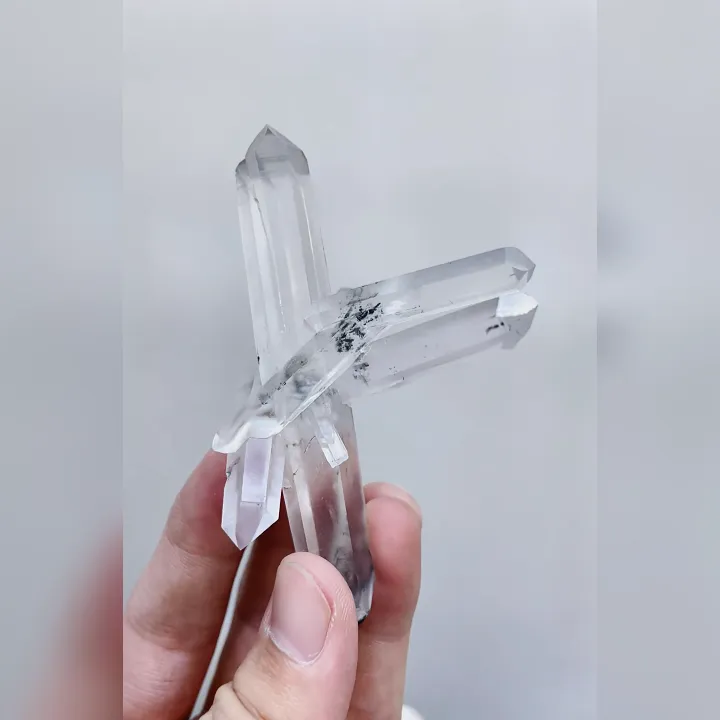 Natural Clear Quartz Cluster, Mineral Specimen: Inner Mongolia,China (90*70*25mm) - image 4
