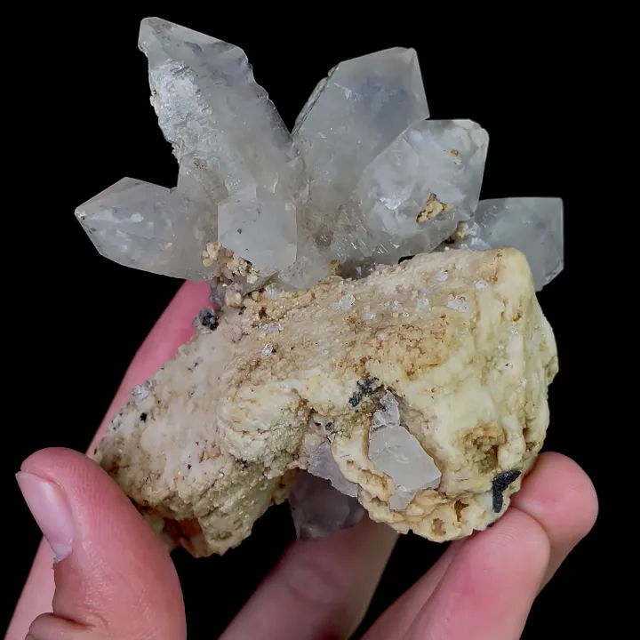 Natural Clear Quartz Cluster, Mineral Specimen: Inner Mongolia,China (90*90*65MM) - image 4