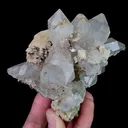 Natural Clear Quartz Cluster, Mineral Specimen: Inner Mongolia,China (90*90*65MM) - image 2