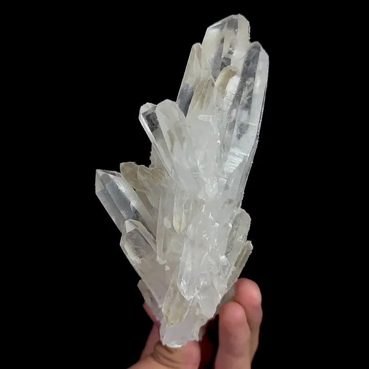 Natural Clear Quartz Cluster, Mineral Specimen:Daye,Hubei (50*145*65MM) image