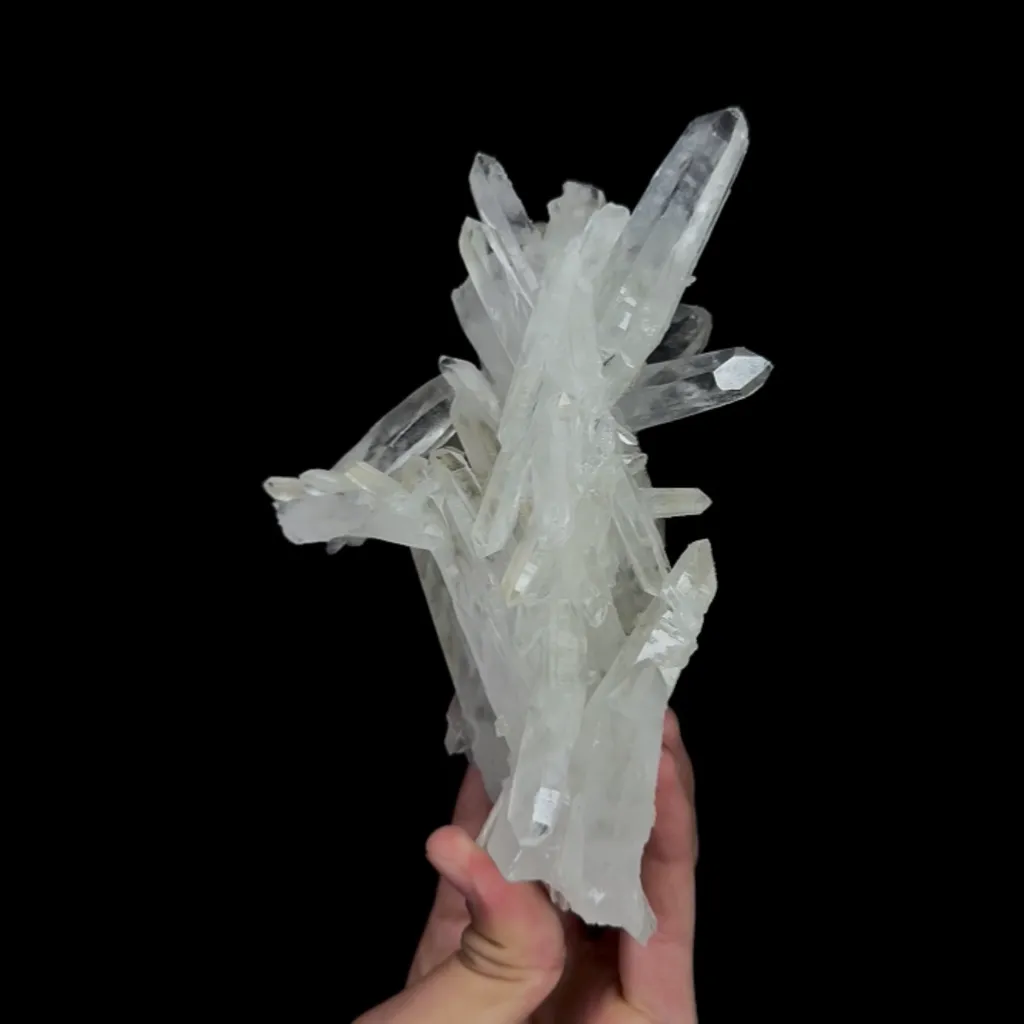 Natural Clear Quartz Cluster, Mineral Specimen:Inner Mongolia,China (135*170*70MM) - image 5