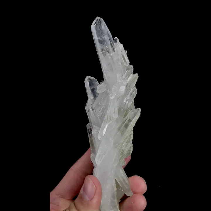 Natural Clear Quartz Cluster, Mineral Specimen:Yaogangxian,Hunan (55*170*50MM) - image 3