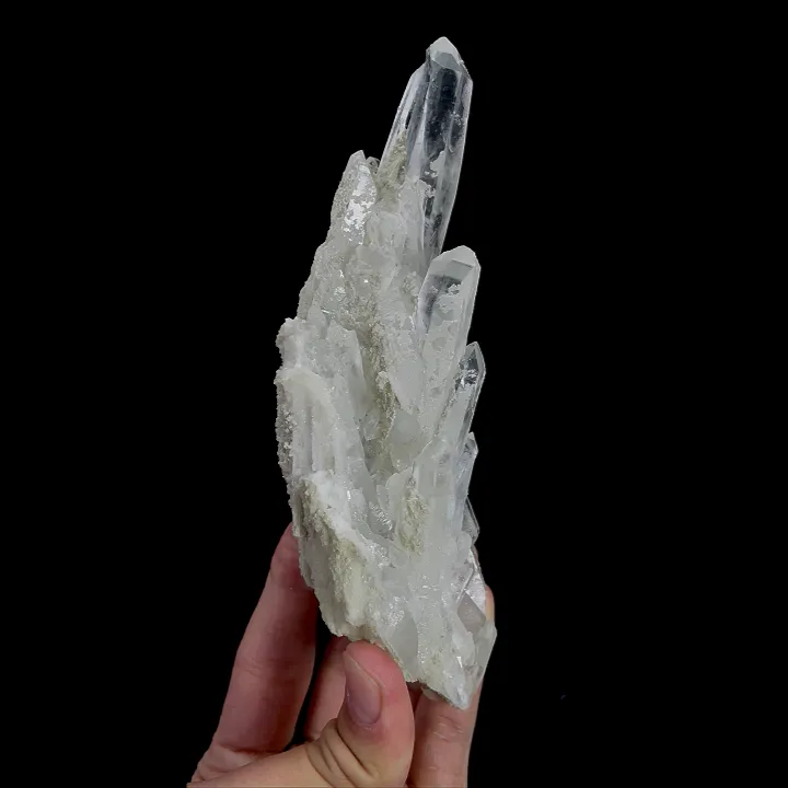 Natural Clear Quartz Cluster, Mineral Specimen:Yaogangxian,Hunan (55*170*50MM) - image 4