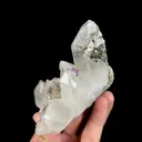 Natural Clear Quartz Cluster with Purple Fluorite, Mineral Specimen:Yaogangxian,Hunan (75*60*70MM) - image 5