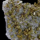 Natural Clear Quartz Cluster with Pyrite, Mineral Specimen:Fujian,China (150*90*60MM) - image 4