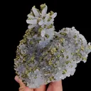Natural Clear Quartz Cluster with Pyrite, Mineral Specimen:Fujian,China (150*90*60MM) - image 2