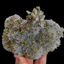 Natural Clear Quartz Cluster with Pyrite, Mineral Specimen:Fujian,China (150*90*60MM) - image 5