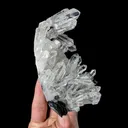 Natural Clear Quartz Clusters and Specularite, Mineral Specimen:Jinlong,Guangdong (80*135*50MM) - image 3