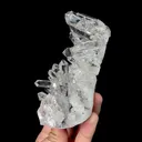 Natural Clear Quartz Clusters and Specularite, Mineral Specimen:Jinlong,Guangdong (80*135*50MM) - image 5