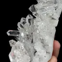 Natural Clear Quartz Clusters and Specularite, Mineral Specimen:Jinlong,Guangdong (80*135*50MM) - image 6