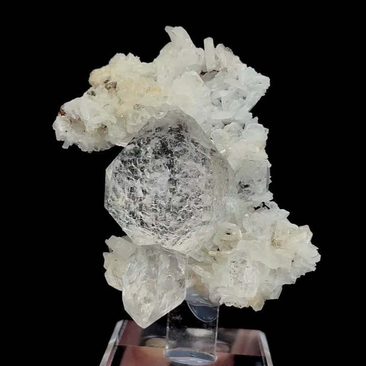 Natural Clear Quartz Double-Pointed,Mineral Specimen:Xuebaoding,Sichuan (60*25*75MM) - image 4