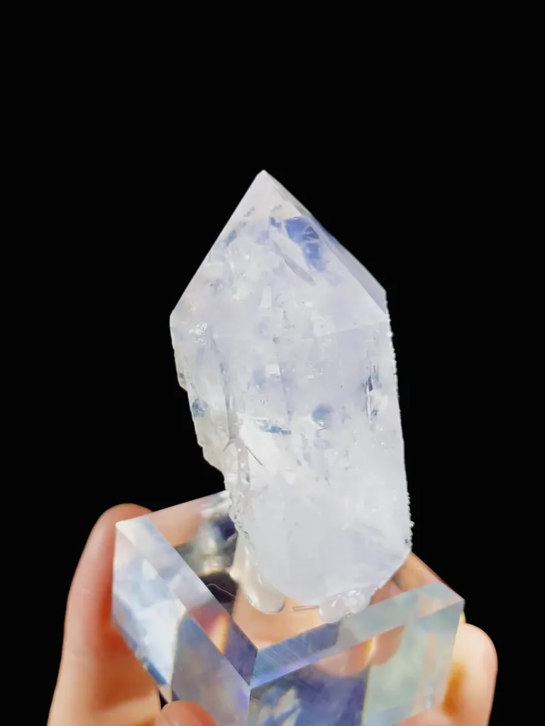Natural Clear Quartz Tower Point comes from Anhui,China 30*35*55MM - image 5