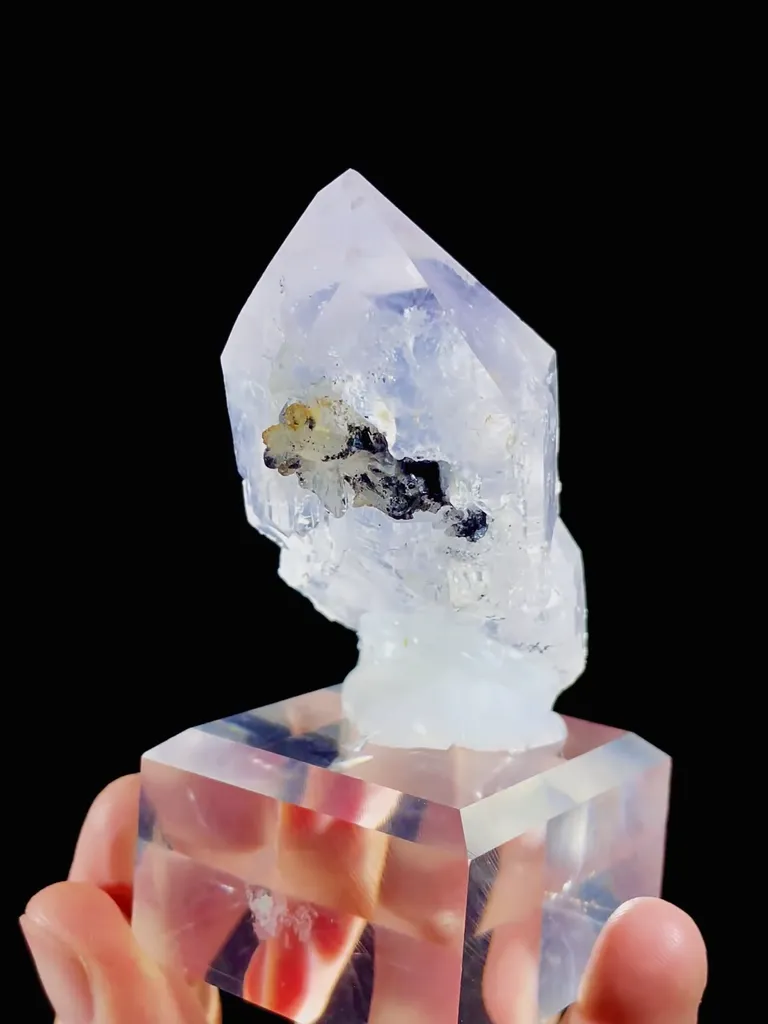 Natural Clear Quartz Tower Point comes from Anhui,China 30*35*55MM - image 3