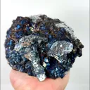 Natural Colored Arsenopyrite and Magnetite, Mineral Specimen:Yaogangxian,Hunan (130*115*70MM) - image 4