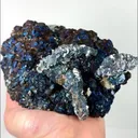 Natural Colored Arsenopyrite and Magnetite, Mineral Specimen:Yaogangxian,Hunan (130*115*70MM) - image 2