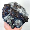 Natural Colored Arsenopyrite and Magnetite, Mineral Specimen:Yaogangxian,Hunan (130*115*70MM) - image 3