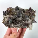 Natural Colored Pyrite and Calcite , Mineral Specimen:Daye,Hubei (130*90*65MM) - image 1