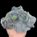 Natural Colorful Mercedes Calcite Mineral Specimen,High Quality Specimen,FUJIAN,CHINA(170*135*70mm) - image 3