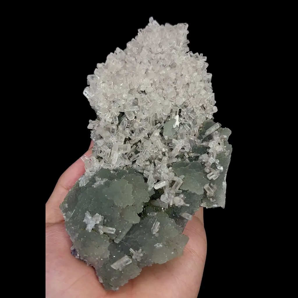 Natural Columnar Calcite and Crystal Mineral Specimen,High Quality Specimen,FUJIAN,CHINA(175*95*45mm) - image 3