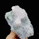 Natural Columnar Calcite and Fluorite and Clear Quartz cluster Symbiosis comes from Fujian,China 120*75*30MM - image 3