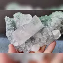 Natural Columnar Calcite and Fluorite Symbiosis comes from Fujian,China 130*95*60MM - image 4