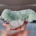 Natural Columnar Calcite and Fluorite Symbiosis comes from Fujian,China 130*95*60MM - image 3