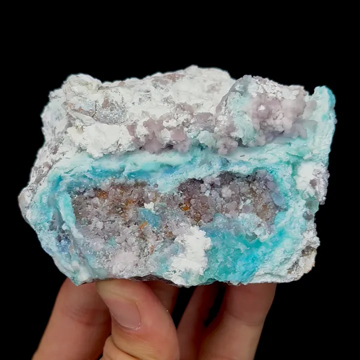 Natural Creedite,Mineral Specimen:GUANGDONG (90*35*70mm) image