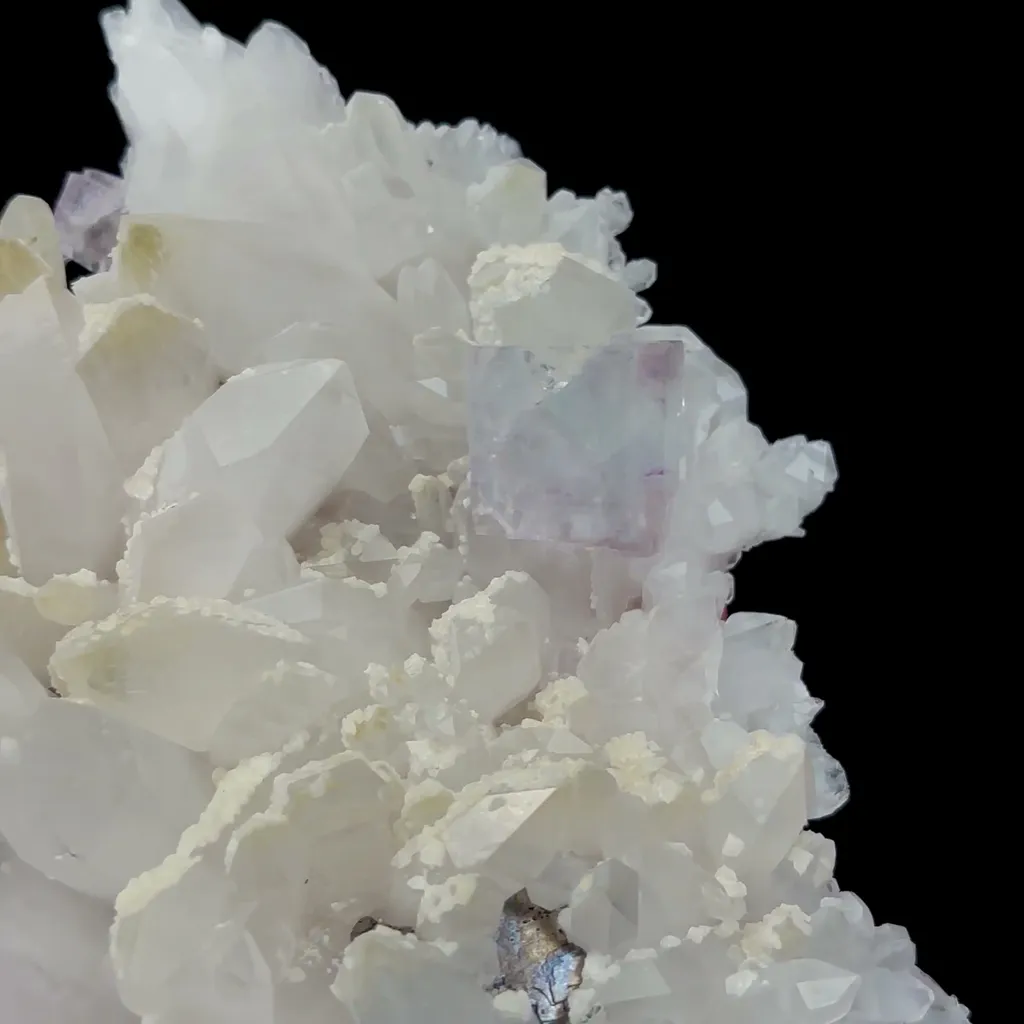 Natural Crystal and Fluorite Mineral Specimen,High Quality Specimen,YAO GANG XIAN,HUNAN,CHINA(170*138*35mm) - image 3