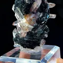 Natural Crystal and Phosphate Manganese Ore Coexist comes from Jinlong,Guangzhou 60*40*70MM - image 5