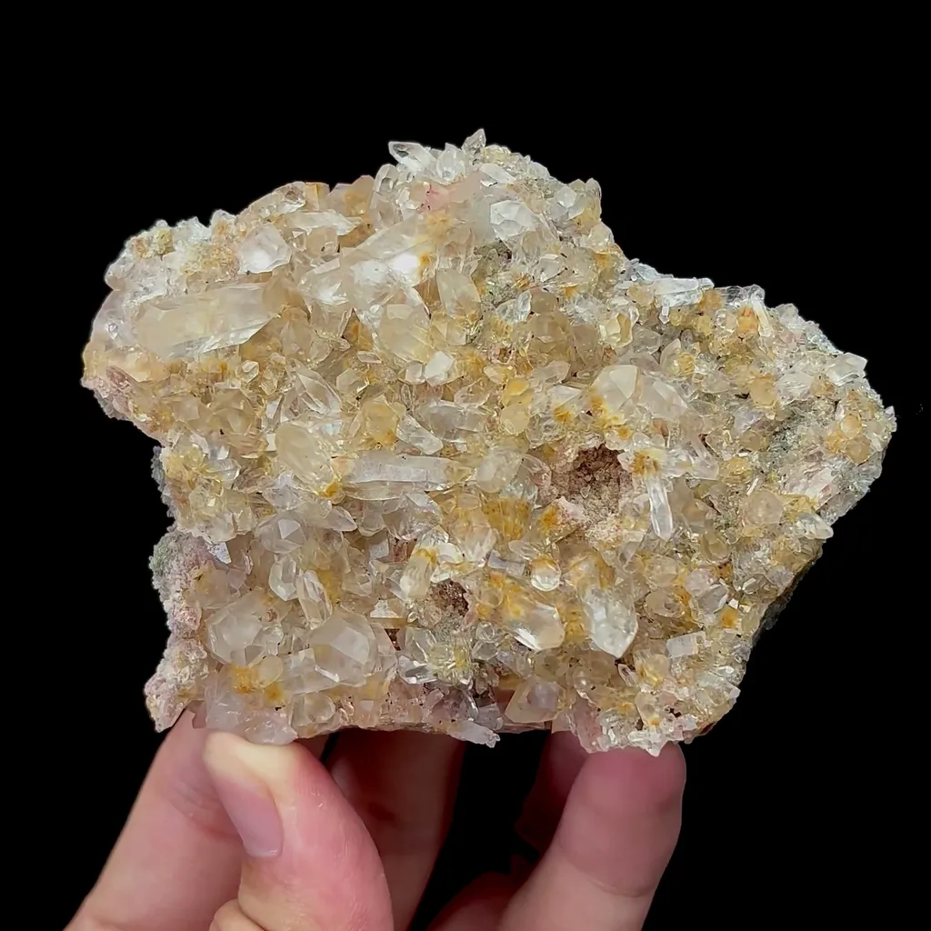 Natural Crystal and Rutile Mineral Specimen,High Quality Specimen,BRAZIL(95*70*24mm) image
