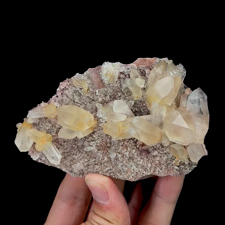 Natural Crystal and Rutile,Cluster Mineral Specimen:High Quality Specimen,Brazil (100*30*63mm) image
