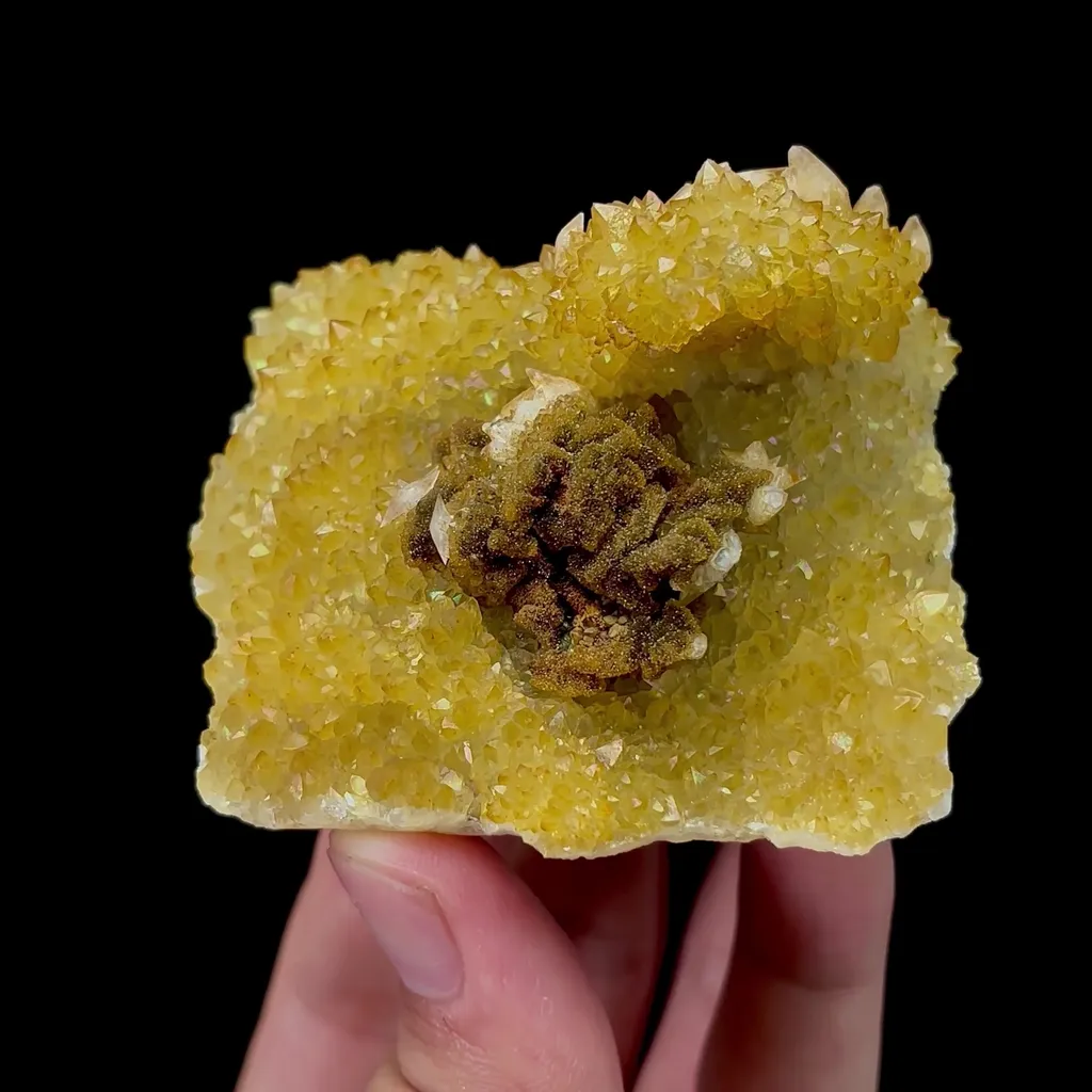 Natural Crystal and Siderite Mineral Specimen,High Quality Specimen,JINKOUHE,SICHUAN,CHINA(65*57*40mm) - image 4