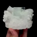 Natural Crystal and Transparent Cubic Fluorite Mineral Specimen,High Quality Specimen,ZHEJIANG,CHINA(83*63*44mm) - image 1