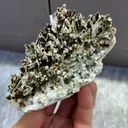Natural Crystal Clusters and Cubic Fluorite coexist comes from Shizhuyuan,Chenzhou 100*90*50MM - image 4