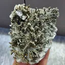 Natural Crystal Clusters and Cubic Fluorite coexist comes from Shizhuyuan,Chenzhou 100*90*50MM - image 1