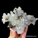 Natural Crystal Clusters and Fluorite Coexist comes from Yaogangxian,Hunan 140*105*35MM - image 1